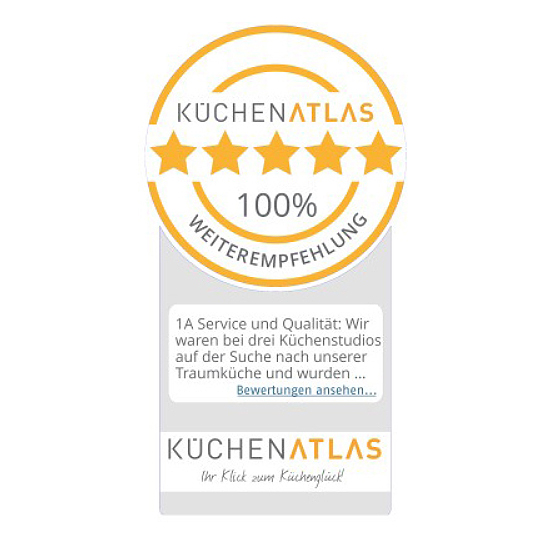 Küchenatlas für 04643 Geithain, Frohburg, Zettlitz, Bad Lausick, Kohren-Sahlis, Wechselburg, Seelitz und Königsfeld, Narsdorf, Rochlitz